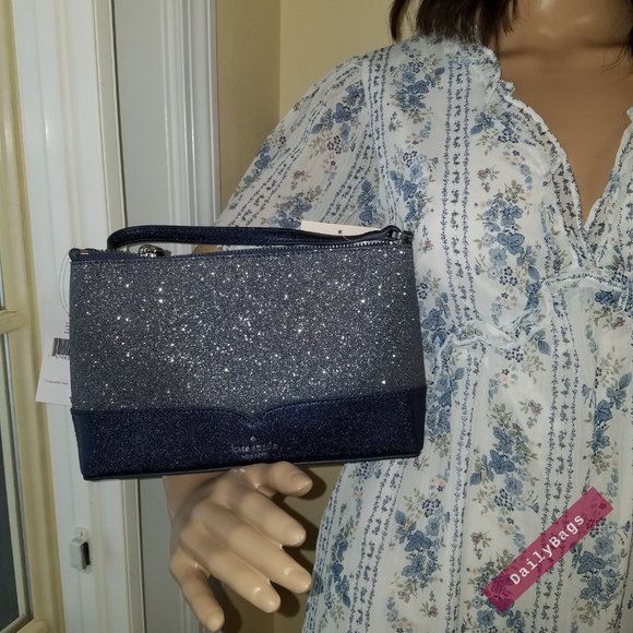 KATE SPADE CROSSBODY DUSK NAVY LOLA CROSSBODY NWT - Picture 4 of 16